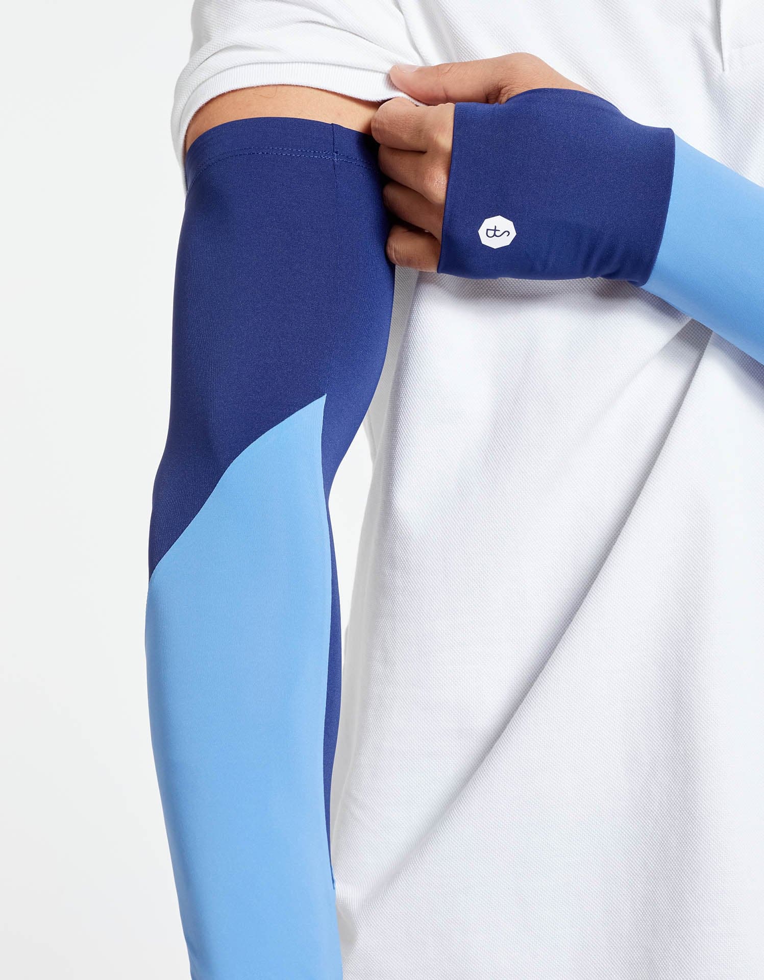Colour Block Arm Sleeves UPF 50+ - Image 2