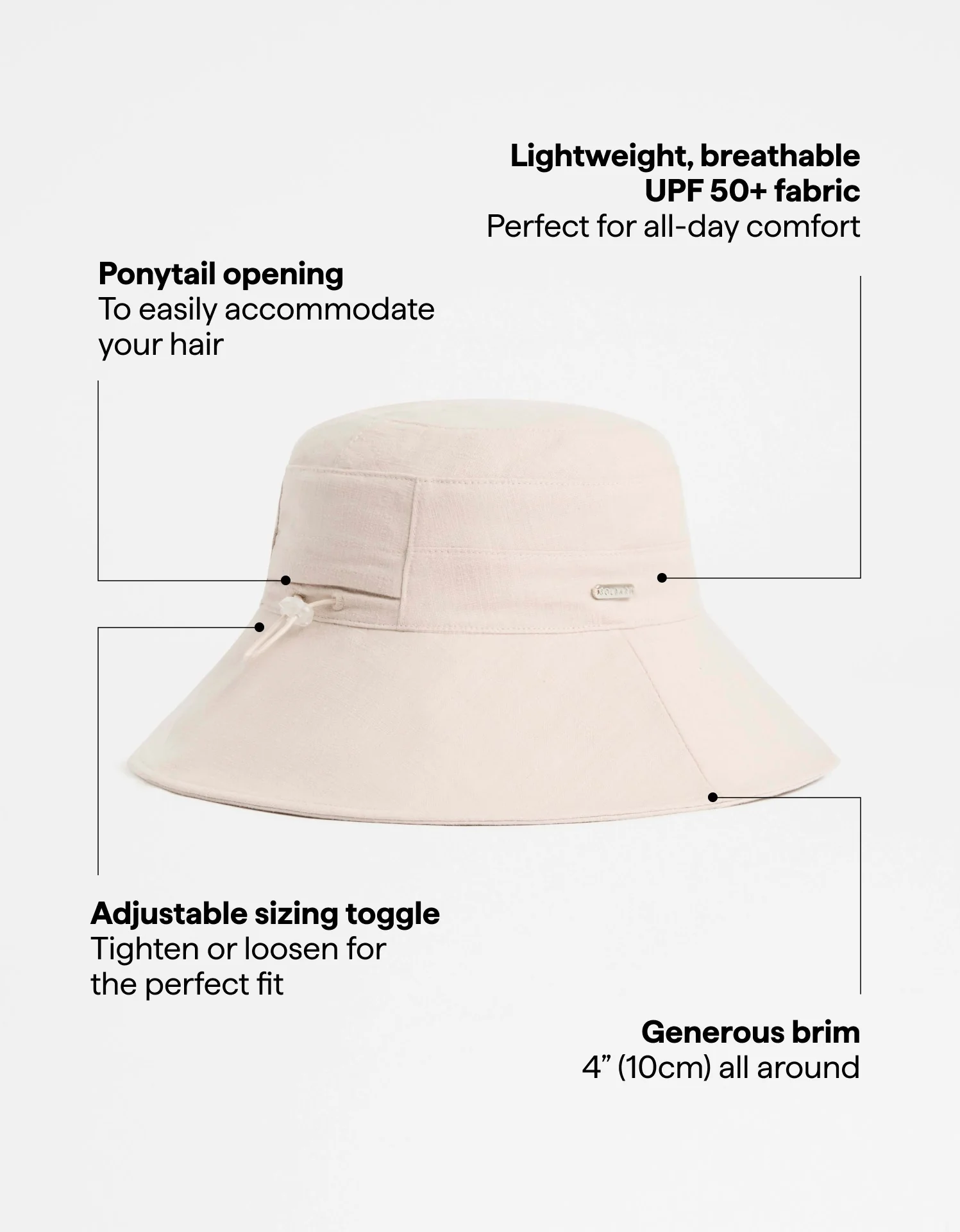 Resort Wide Brim Sun Hat UPF 50+ - Image 15