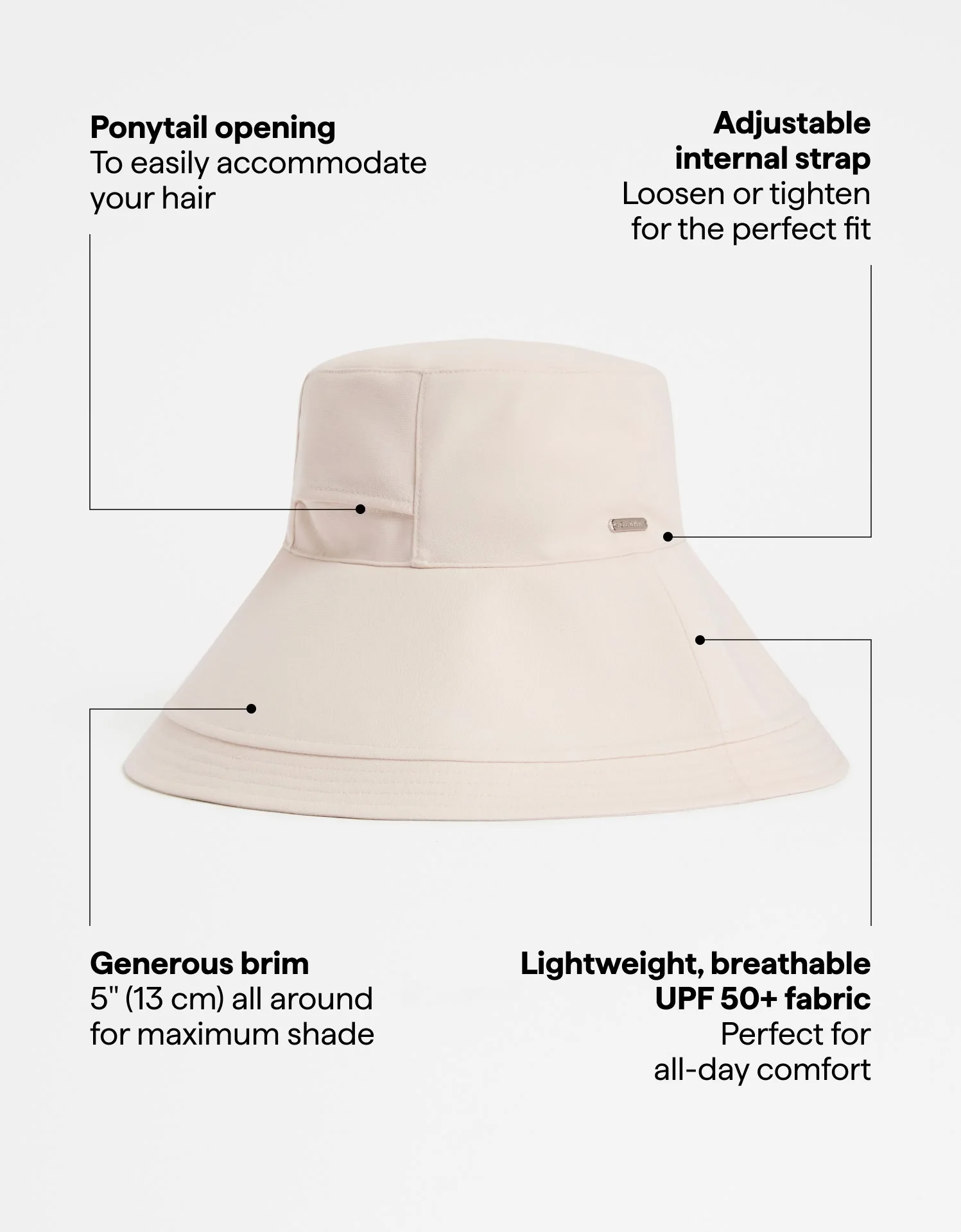 Summer Ultra Wide Brim Sun Hat UPF 50+ - Image 11