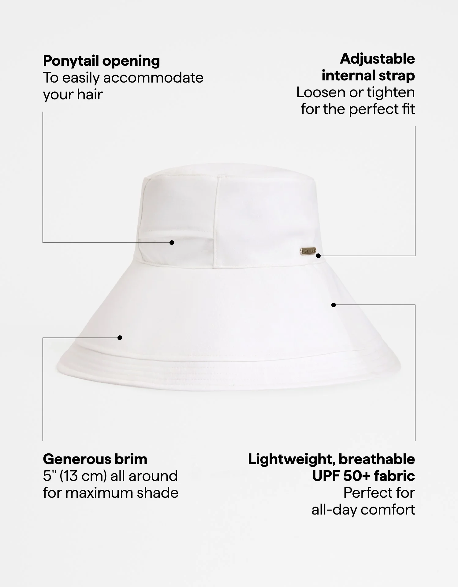 Summer Ultra Wide Brim Sun Hat UPF 50+ - Image 19