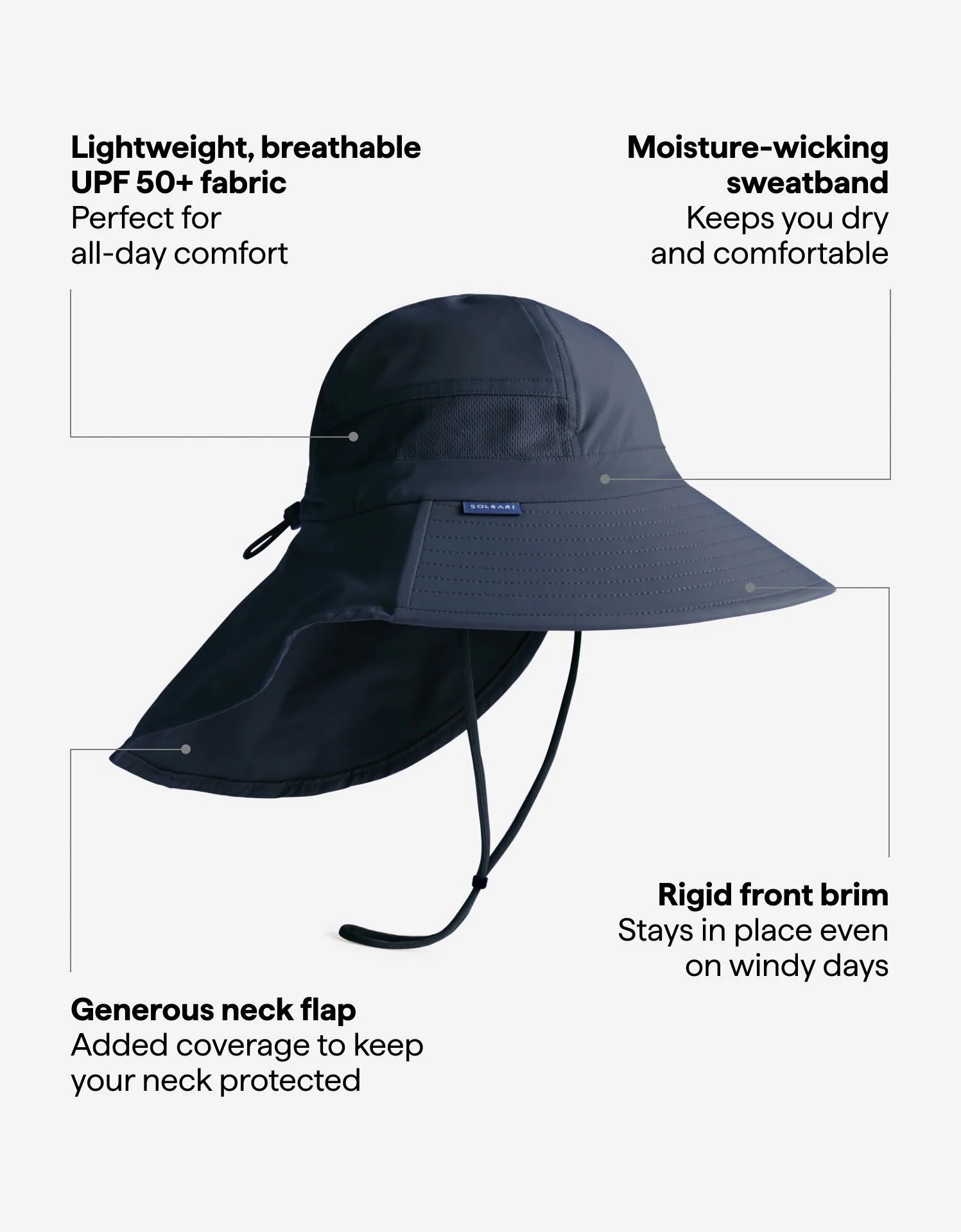 Trekker Sun Hat UPF 50+ - Image 18