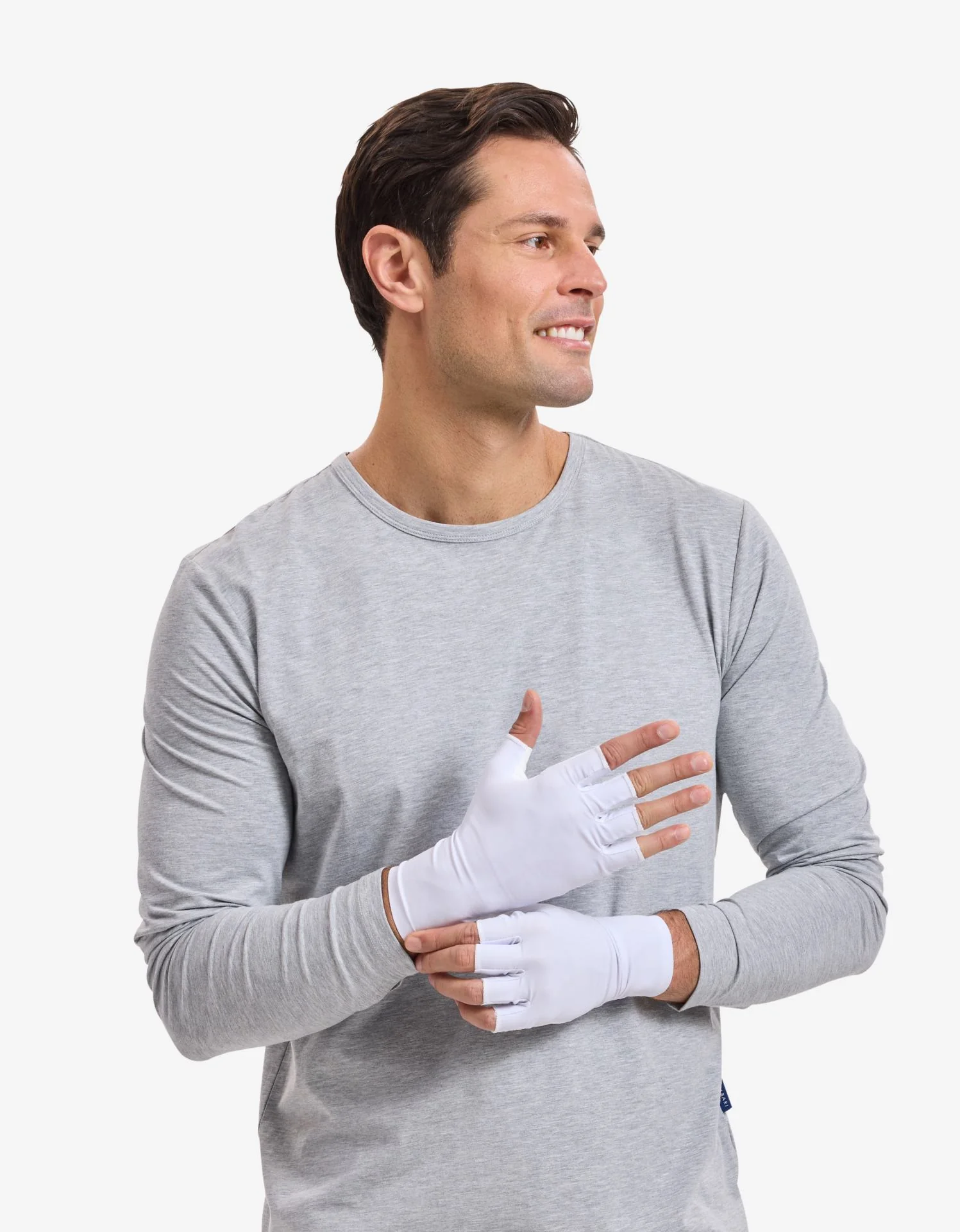 UV Fingerless Sun Gloves UPF 50+ - Image 5