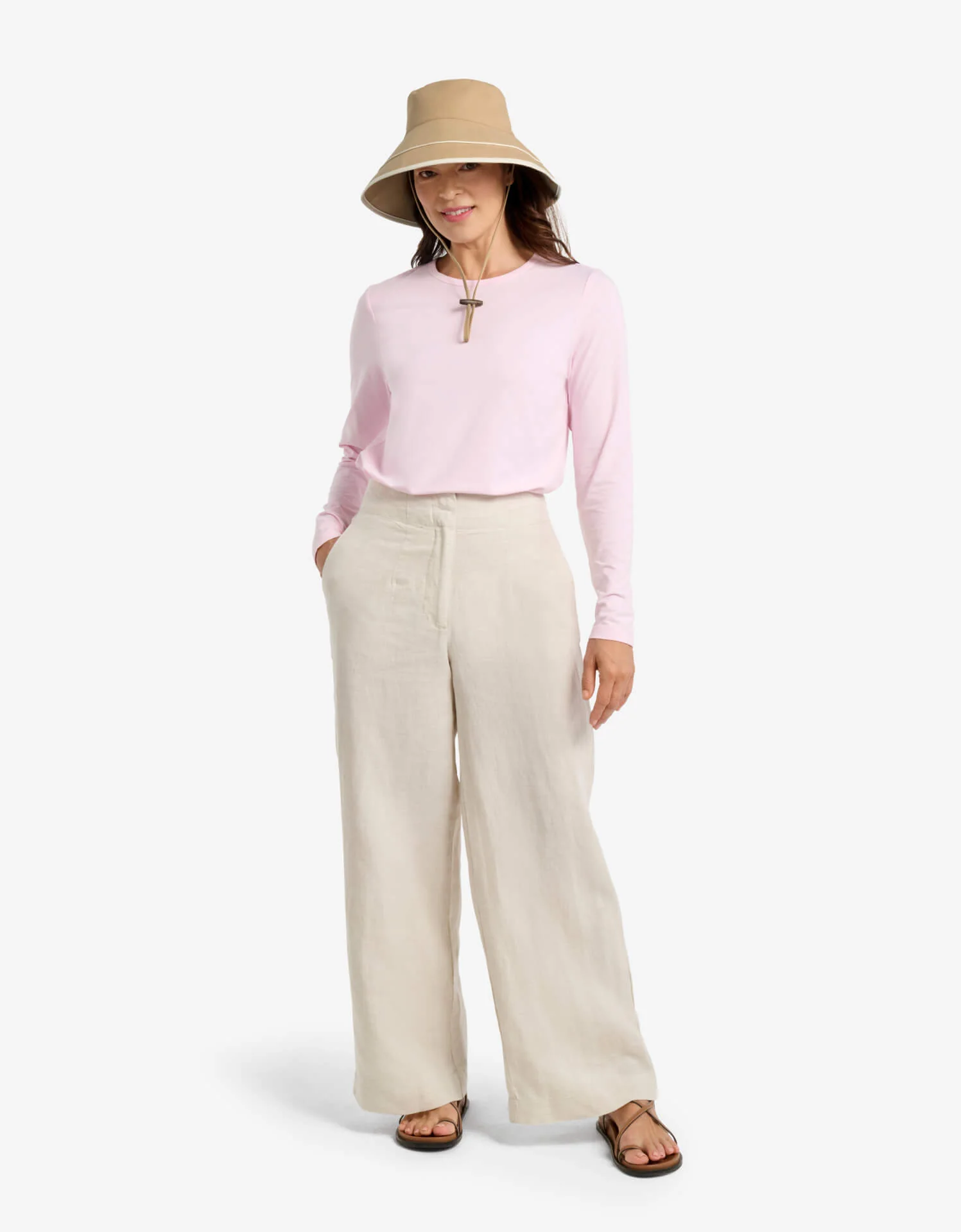Vacation Wide Brim Sun Hat UPF 50+ - Image 16