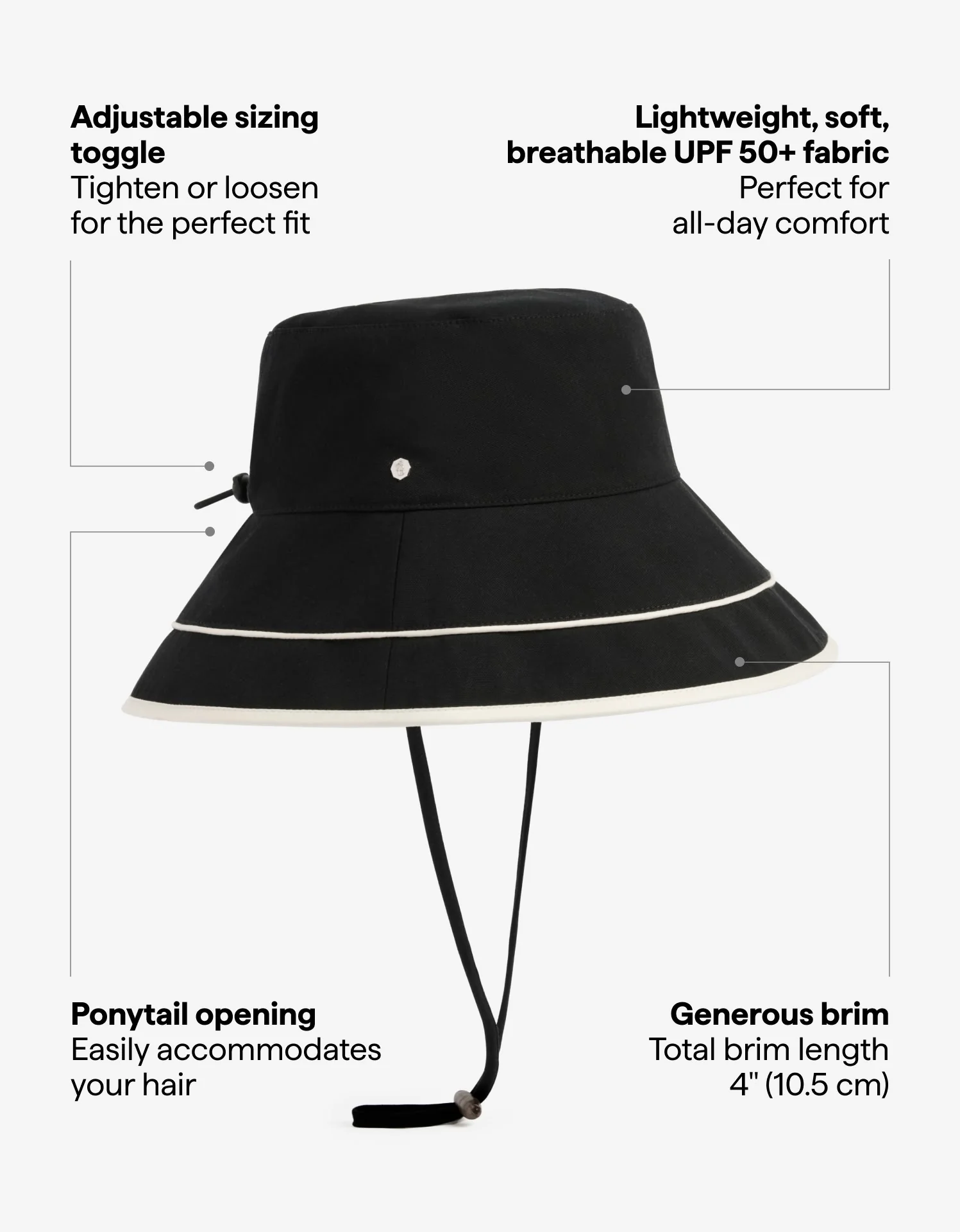 Vacation Wide Brim Sun Hat UPF 50+ - Image 9