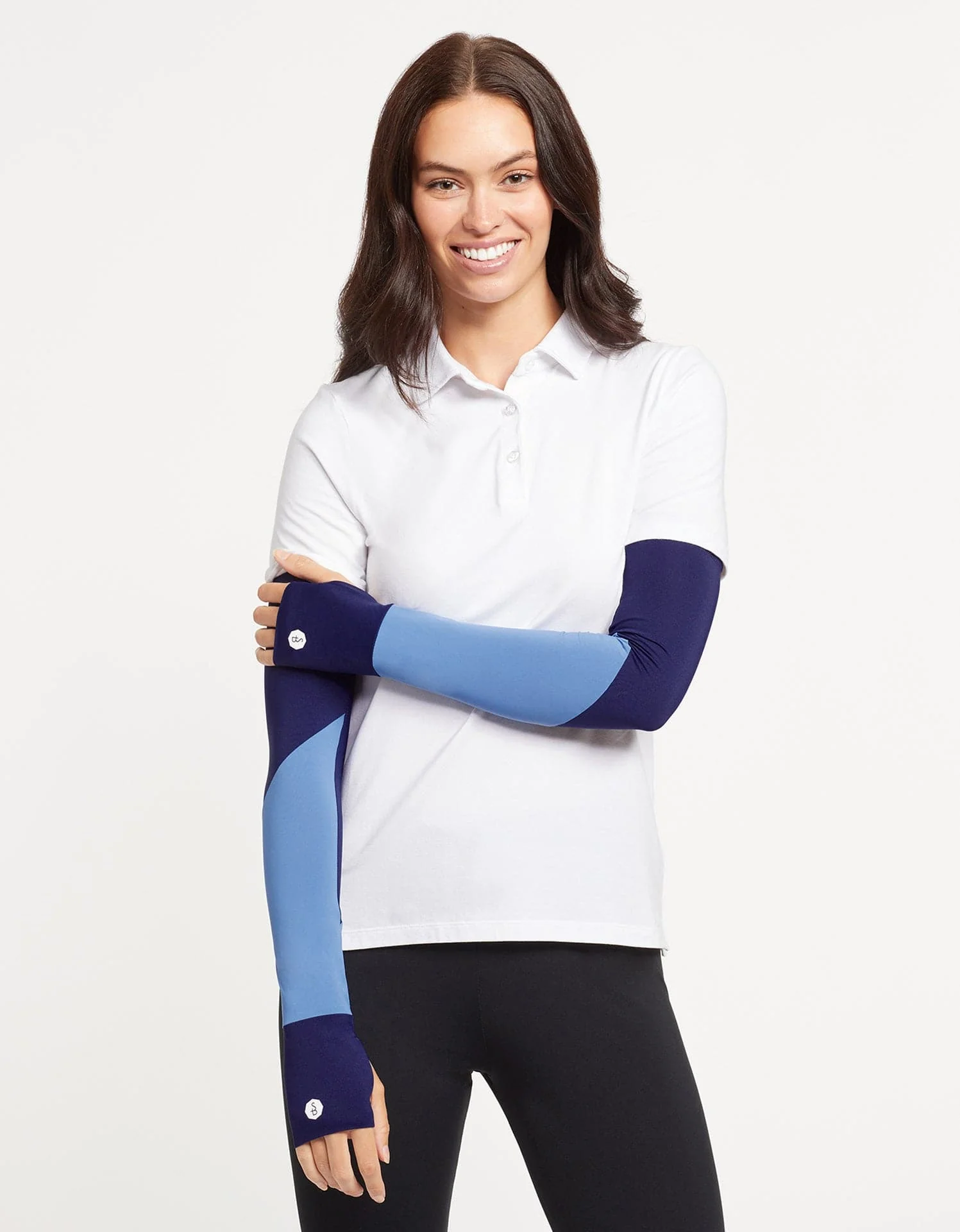Colour Block Arm Sleeves UPF 50+ - Image 5
