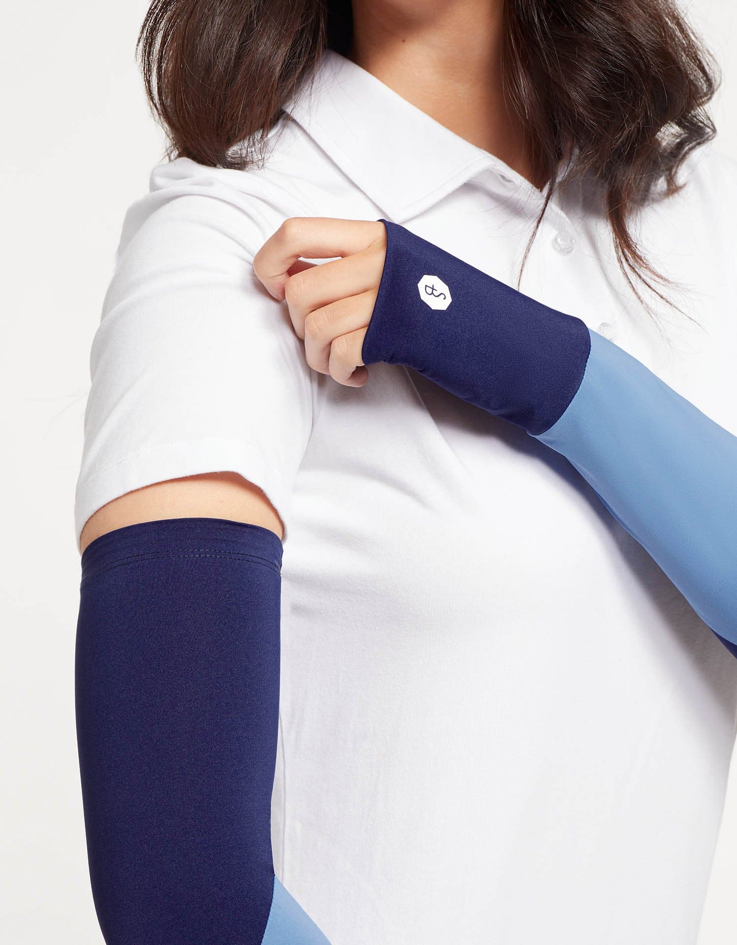 Colour Block Arm Sleeves UPF 50+ - Image 6