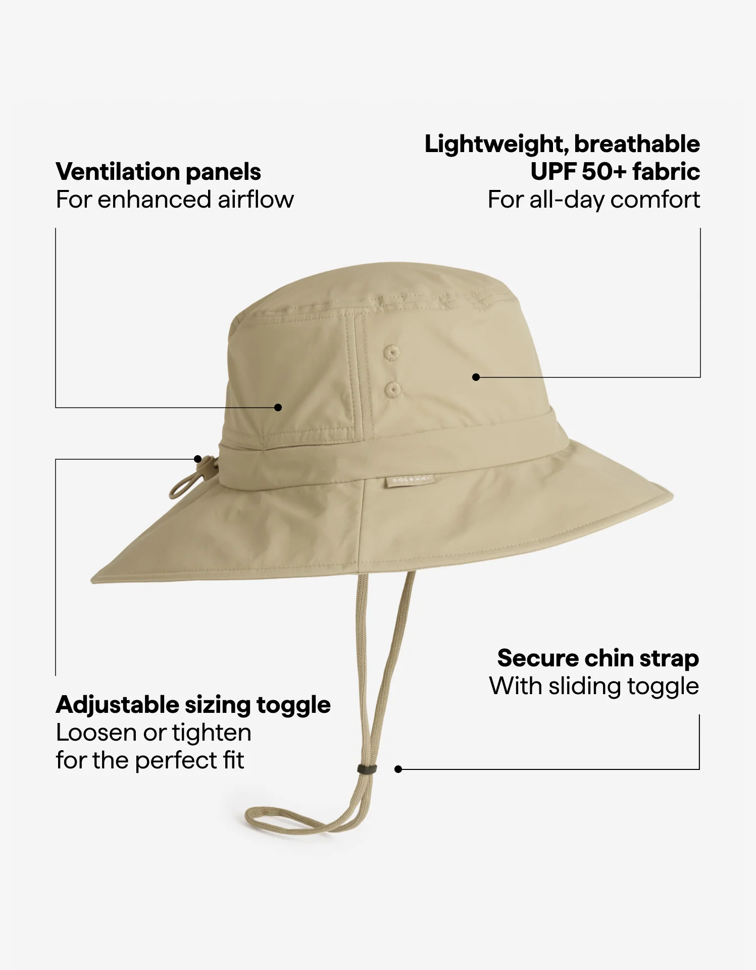Expedition Sun Hat UPF 50+ - Image 3